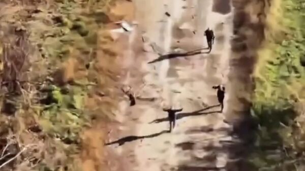 Các phần tử vũ trang Ukraina nã đạn vào dân thường tìm cách rời khỏi Krasnoarmeysk - Sputnik Việt Nam