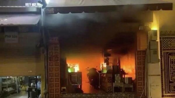 Cháy quán ăn tại Thành phố Hồ Chí Minh, 4 người tử vong - Sputnik Việt Nam