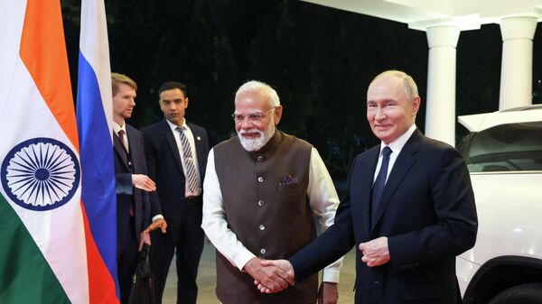 putin modi - Sputnik Việt Nam