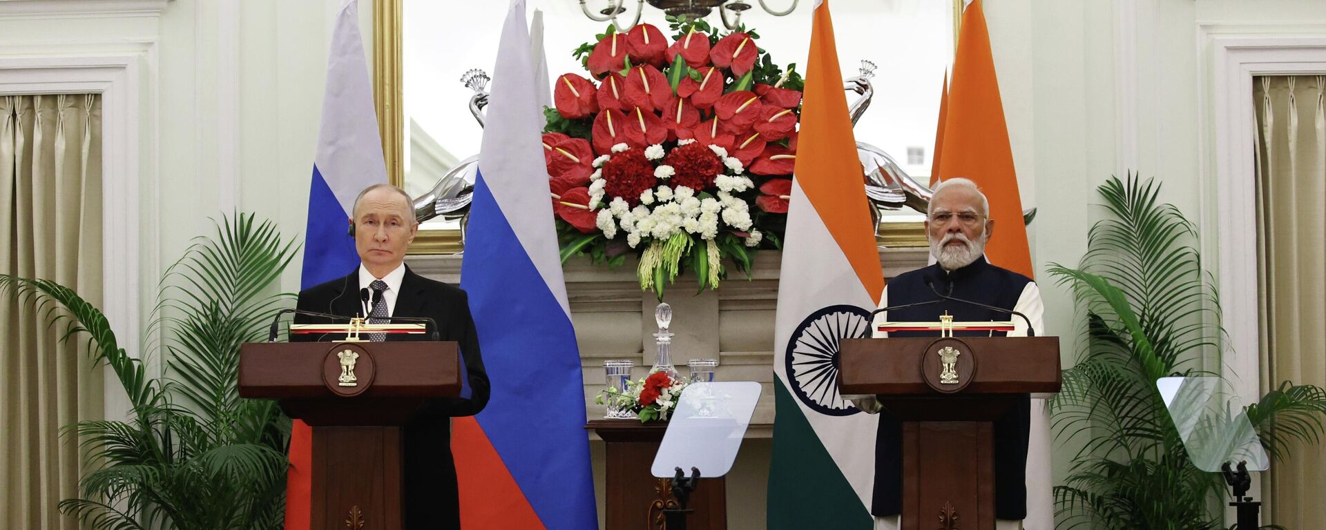 Tổng thống Putin và Thủ tướng Modi đã ra tuyên bố chung sau cuộc hội đàm tại New Delhi
 - Sputnik Việt Nam, 1920, 05.12.2025