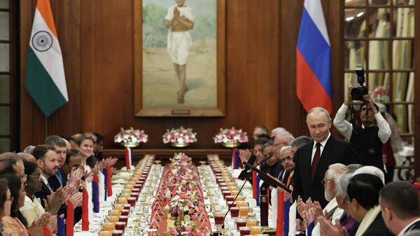 Chuyến thăm cấp nhà nước của Tổng thống Nga Vladimir Putin tới Ấn Độ - Sputnik Việt Nam