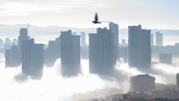 Sương mù sớm mai ở Ankara, Thổ Nhĩ Kỳ - Sputnik Việt Nam