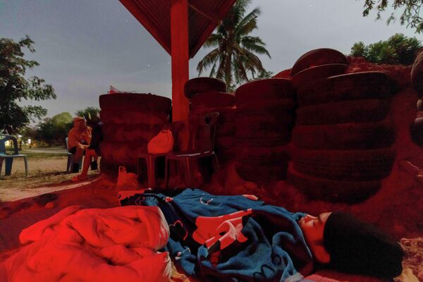 Sơ tán dân trên biên giới Thái Lan - Campuchia - Sputnik Việt Nam