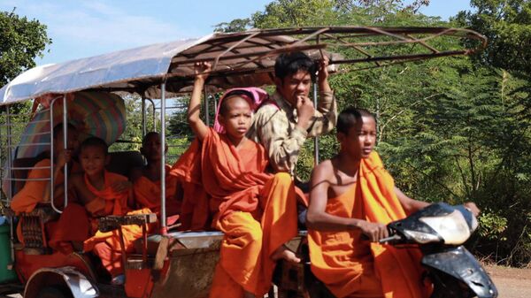 Sơ tán dân trên biên giới Thái Lan - Campuchia - Sputnik Việt Nam