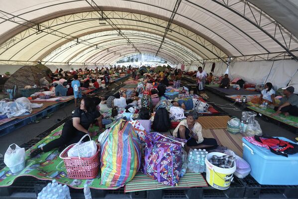 Sơ tán dân trên biên giới Thái Lan - Campuchia - Sputnik Việt Nam