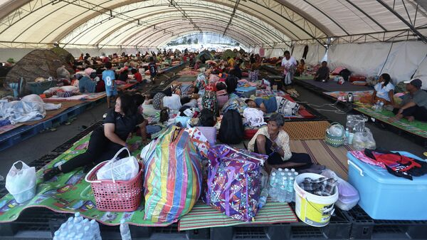 Sơ tán dân trên biên giới Thái Lan - Campuchia - Sputnik Việt Nam