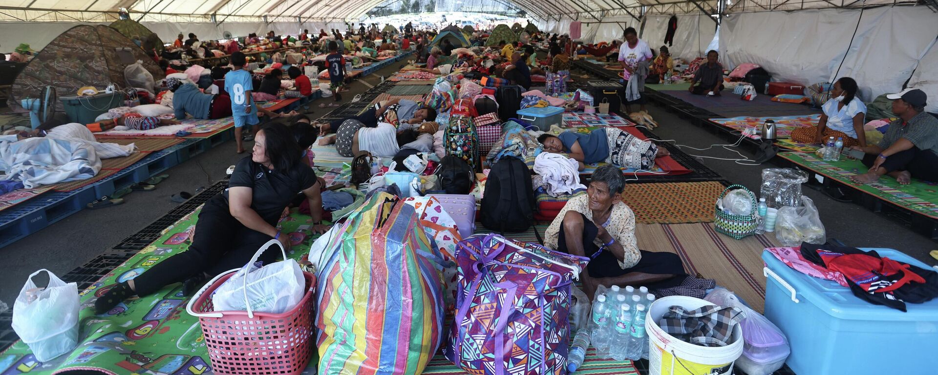 Sơ tán dân trên biên giới Thái Lan - Campuchia - Sputnik Việt Nam, 1920, 13.12.2025