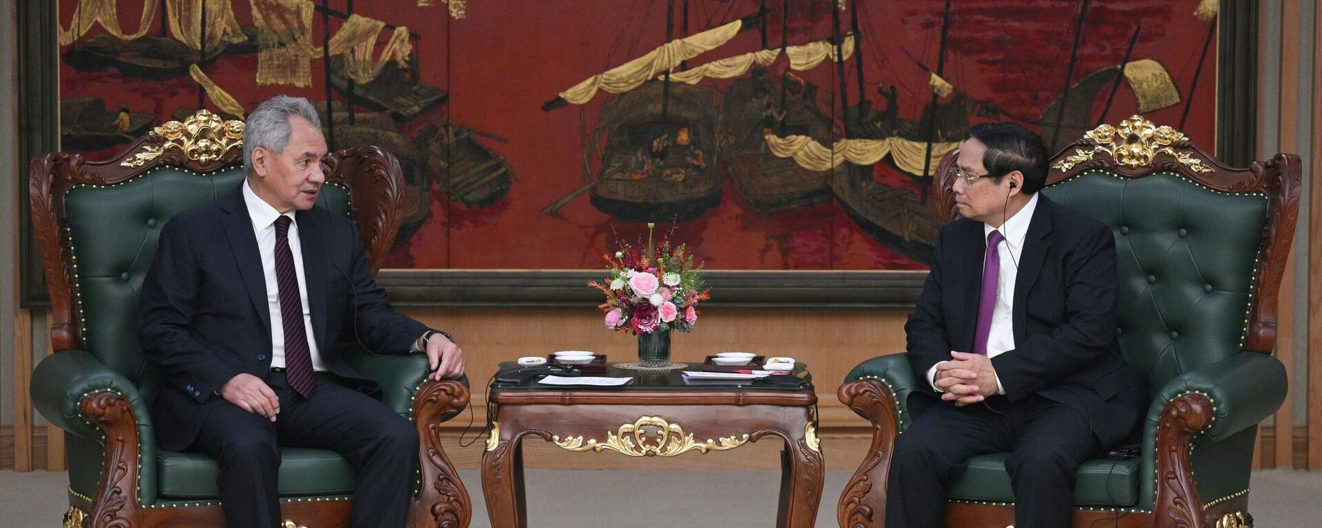 Chuyến thăm của Thư ký Hội đồng An ninh Nga Sergei Shoigu tới Việt Nam - Sputnik Việt Nam, 1920, 09.12.2025
