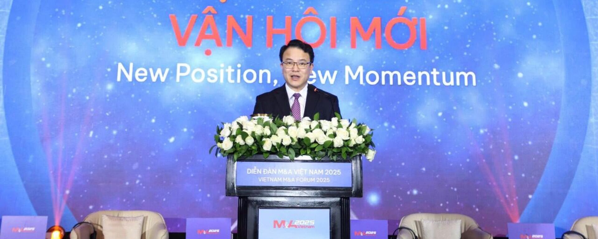 Thứ trưởng Bộ Tài chính Trần Quốc Phương chia sẻ tại Diễn đàn M&A Việt Nam 2025 - Sputnik Việt Nam, 1920, 09.12.2025