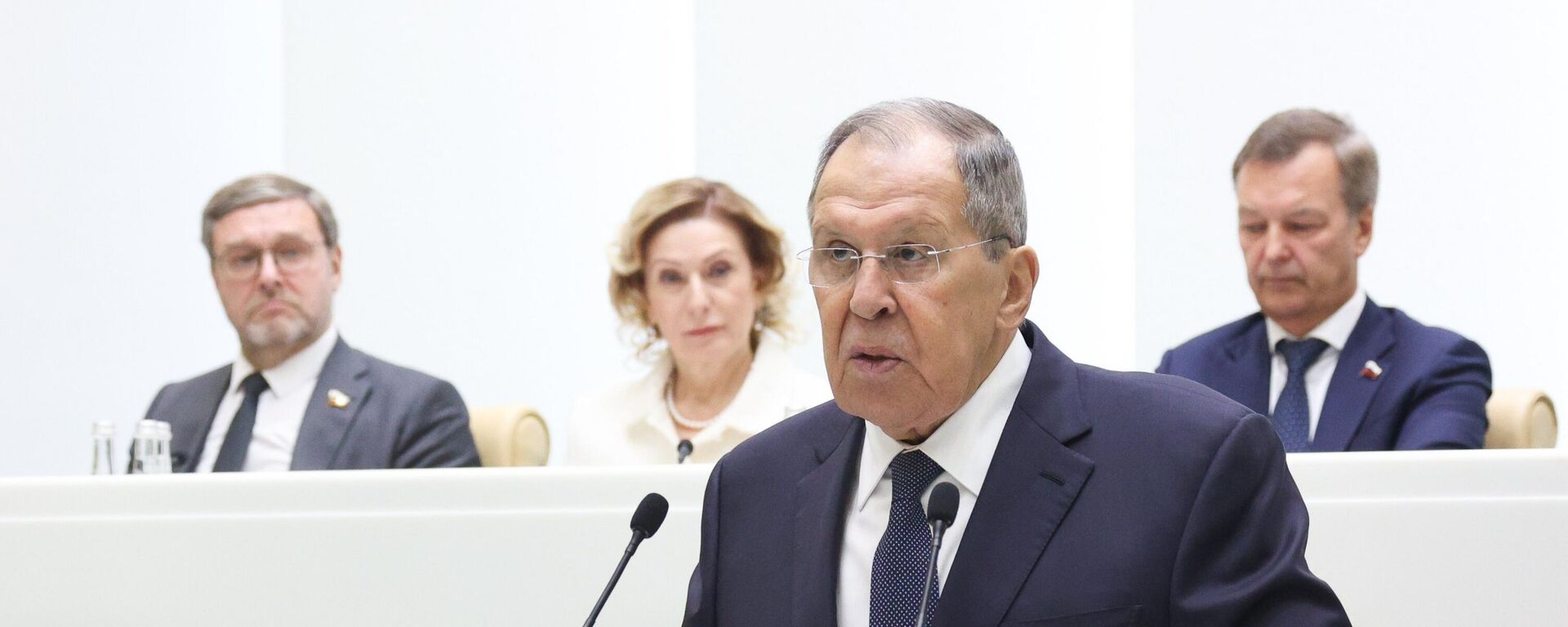 Bộ trưởng Ngoại giao Nga Sergey Lavrov - Sputnik Việt Nam, 1920, 10.12.2025