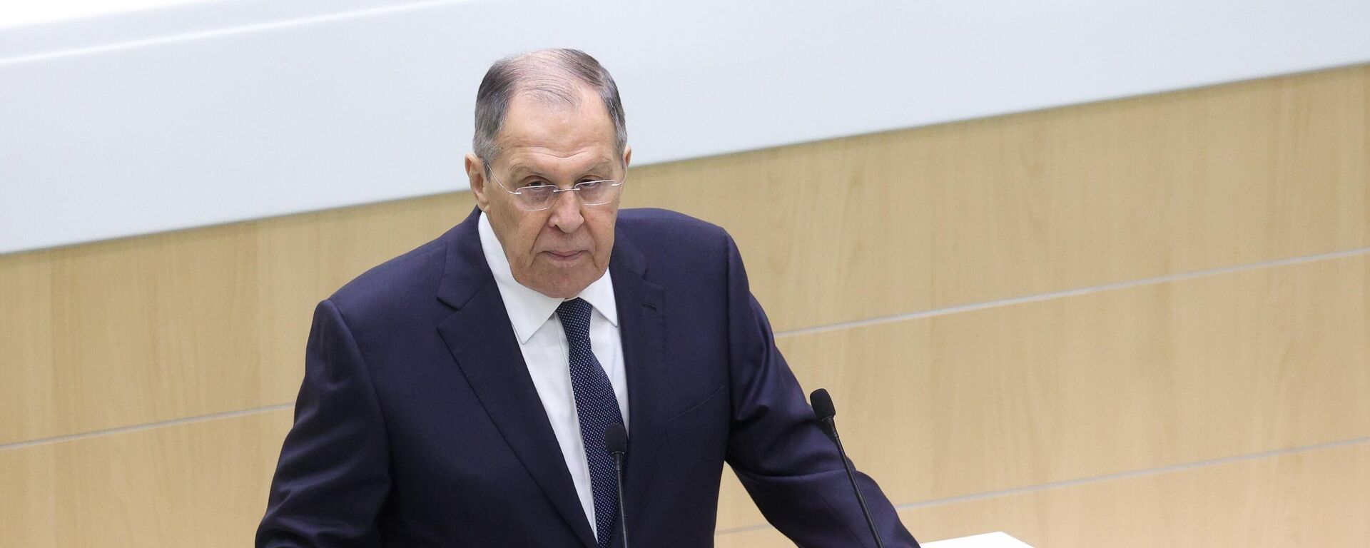 Bộ trưởng Ngoại giao Nga Sergey Lavrov - Sputnik Việt Nam, 1920, 11.12.2025