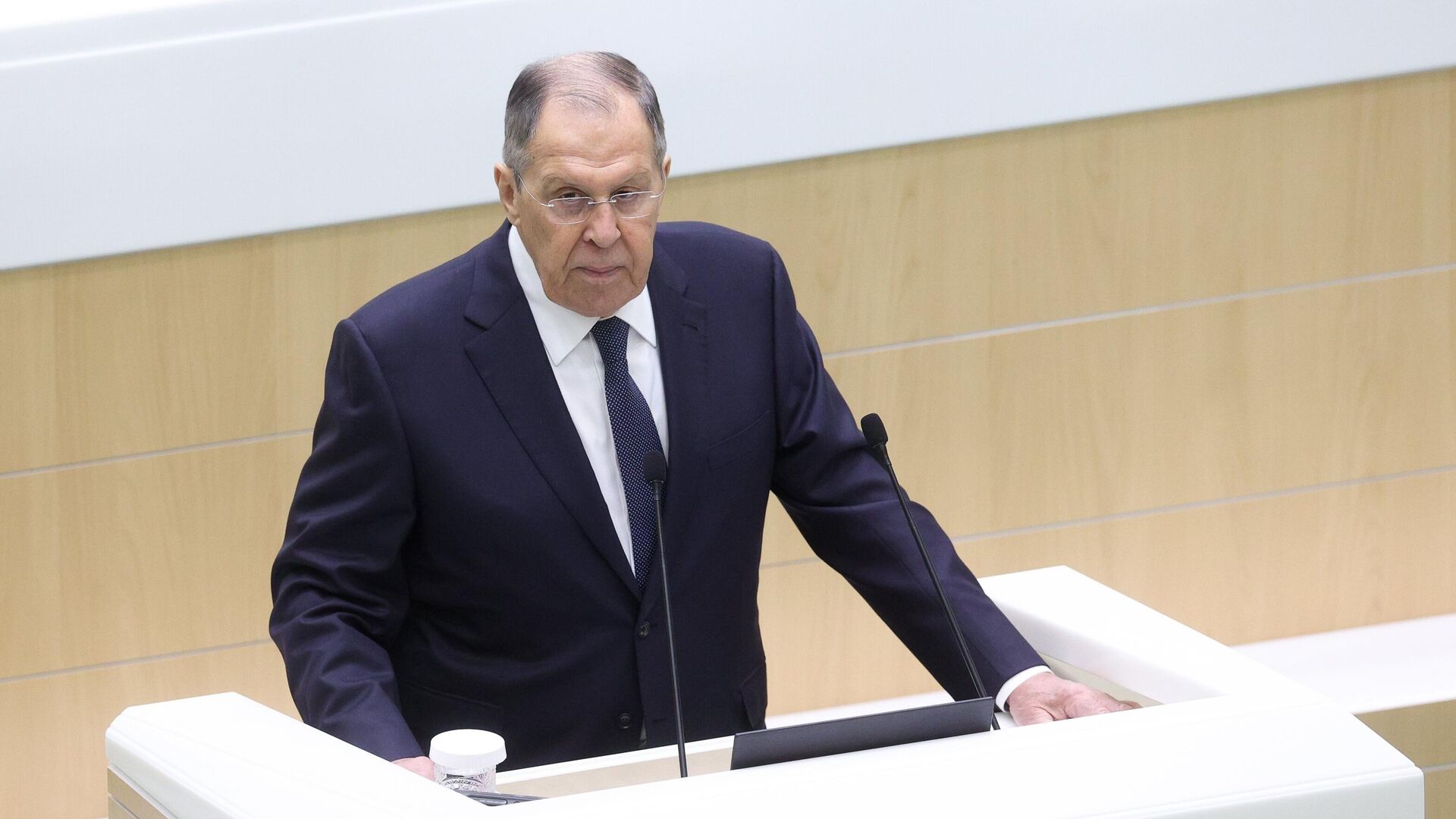 Bộ trưởng Ngoại giao Nga Sergey Lavrov Bộ trưởng Ngoại giao Nga Sergey Lavrov - Sputnik Việt Nam, 1920, 11.12.2025