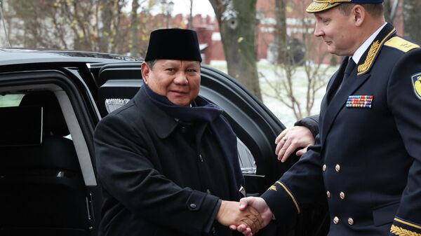 Tổng thống Nga Putin gặp gỡ Tổng thống Indonesia Subianto - Sputnik Việt Nam