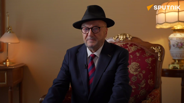 Lãnh đạo Đảng Lao động Anh George Galloway  - Sputnik Việt Nam
