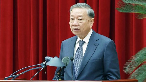 Tổng Bí thư Tô Lâm phát biểu chỉ đạo - Sputnik Việt Nam
