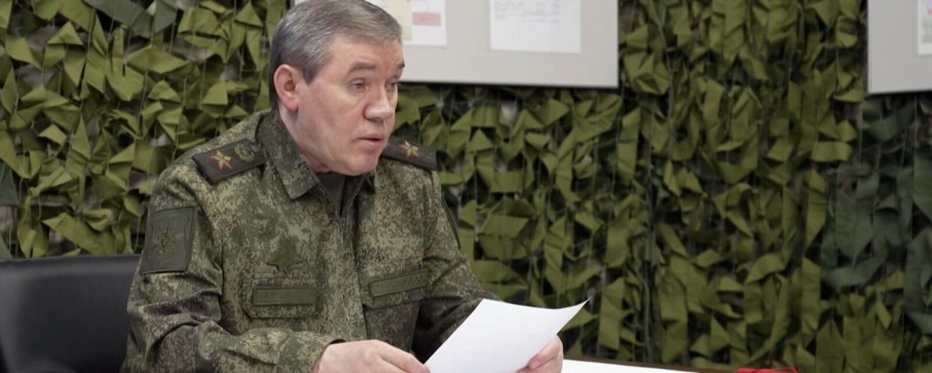 Tổng Tham mưu trưởng Lực lượng Vũ trang Nga Valery Gerasimov - Sputnik Việt Nam, 1920, 27.01.2026