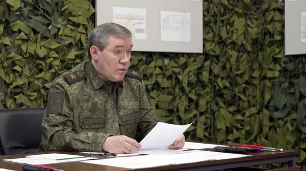 Tổng Tham mưu trưởng Lực lượng Vũ trang Nga Valery Gerasimov - Sputnik Việt Nam