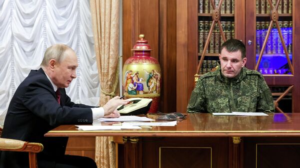 Tổng thống Vladimir Putin đã có cuộc họp bàn về tình hình tại khu vực chiến dịch quân sự đặc biệt - Sputnik Việt Nam