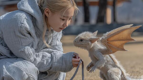 Rồng mini (Draco familiaris) là thú cưng lý tưởng cho năm 2100 - Sputnik Việt Nam