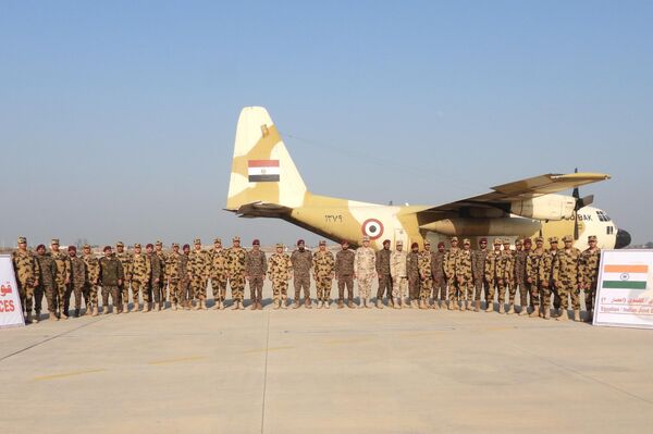 Сuộc diễn tập quân sự Ấn Độ – Ai Cập lần thứ ba «Cyclone-2025» - Sputnik Việt Nam