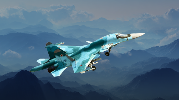 Su-34 là máy bay chiến đấu-ném bom siêu thanh đa năng của Nga - Sputnik Việt Nam