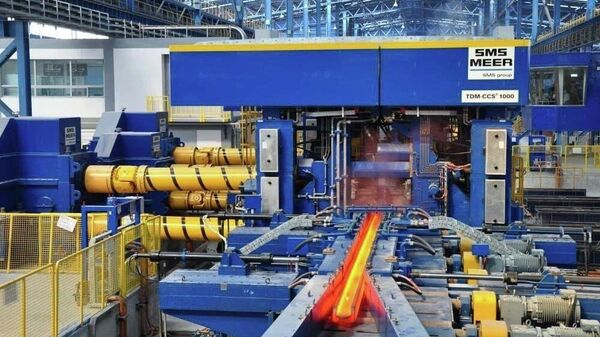 Hòa Phát áp dụng công nghệ tiên tiến bậc Nhất của Châu Âu để sản xuất ray đường sắt và thép đặc biệt - Sputnik Việt Nam