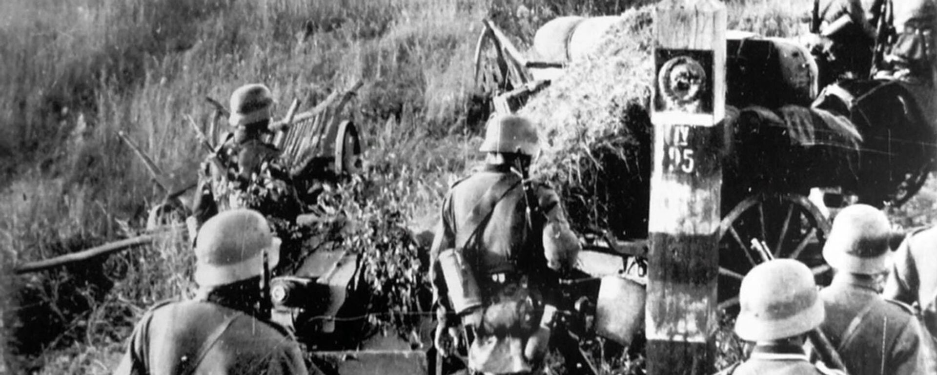 Quân đội Đức vượt qua biên giới Liên Xô trong Chiến dịch Barbarossa - Sputnik Việt Nam, 1920, 18.12.2025