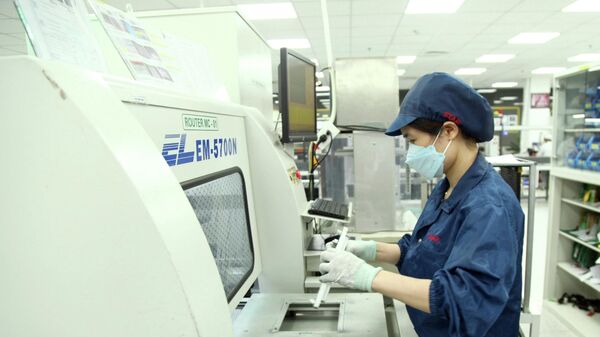Sản xuất linh kiện điện tử tại Công ty Star Engineers Việt Nam, Khu công nghiệp Bình Xuyên I (Phú Thọ - Sputnik Việt Nam