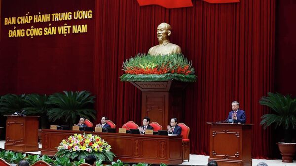 Khai mạc Hội nghị lần thứ 15 Ban Chấp hành Trung ương Đảng khóa XIII - Sputnik Việt Nam