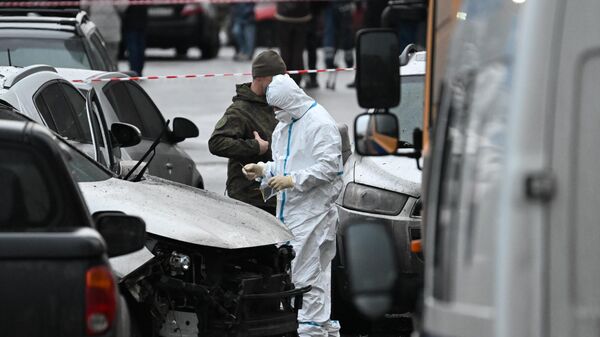 Một chiếc xe hơi phát nổ ở phía nam Moscow. - Sputnik Việt Nam