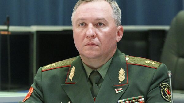 Bộ trưởng Quốc phòng Belarus Viktor Khrenin - Sputnik Việt Nam