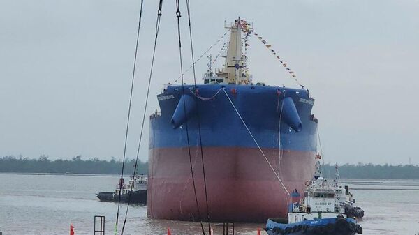 Крупнейшее в истории грузовое судно Вьетнама Truong Minh 02 - Sputnik Việt Nam