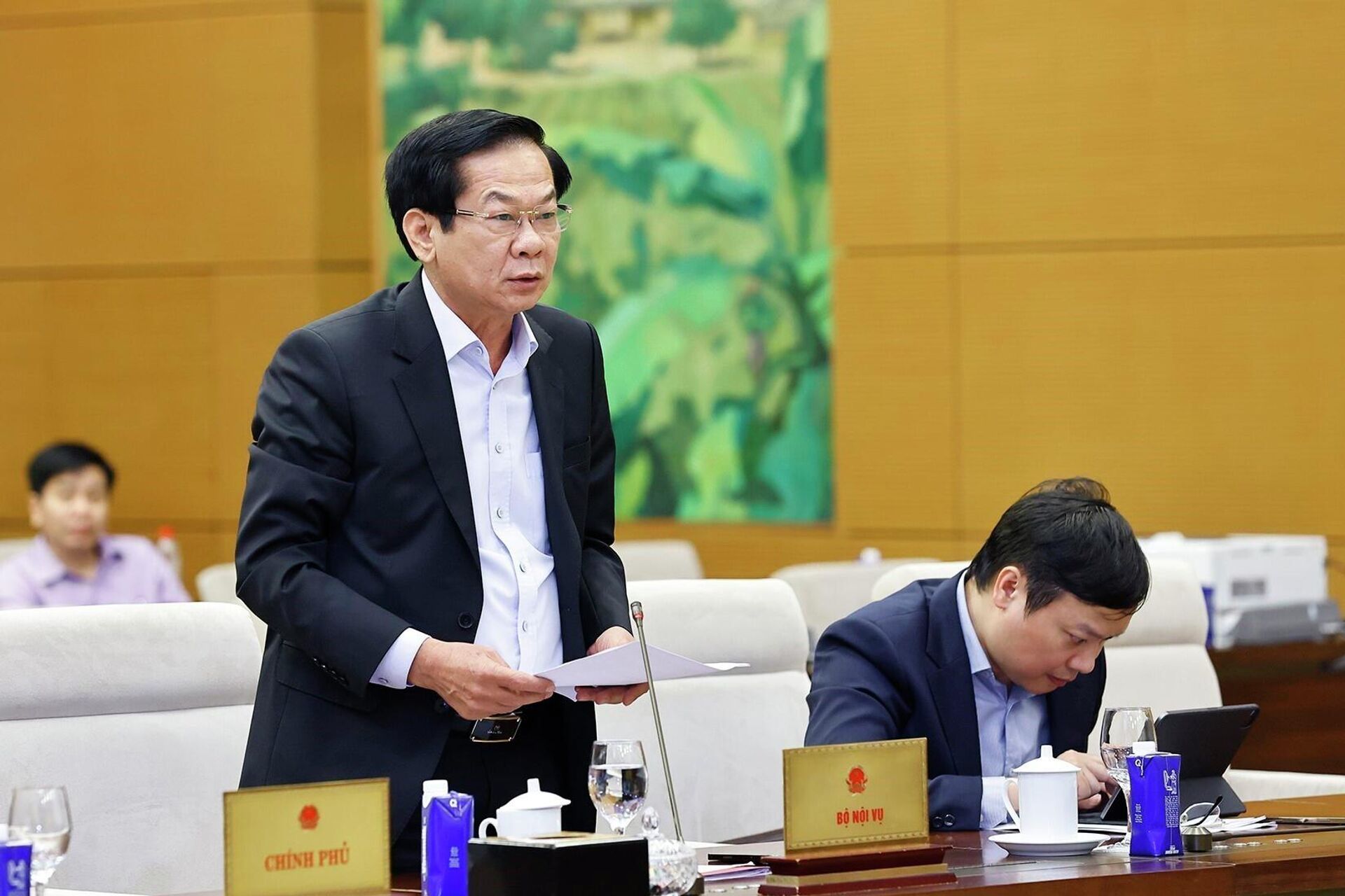 Bộ trưởng Bộ Nội vụ Đỗ Thanh Bình phát biểu - Sputnik Việt Nam, 1920, 24.12.2025