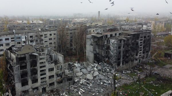 Quân đội Nga giải phóng Krasnoarmeysk. - Sputnik Việt Nam