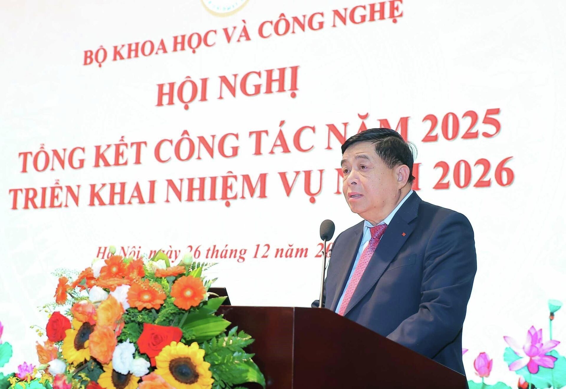 Phó Thủ tướng Nguyễn Chí Dũng phát biểu chỉ đạo - Sputnik Việt Nam, 1920, 26.12.2025