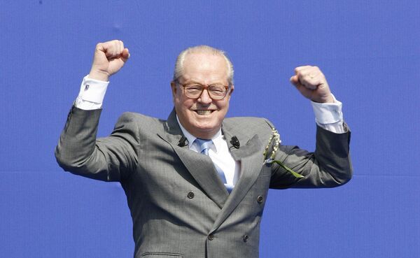 Chính trị gia Pháp Jean-Marie Le Pen tại Paris - Sputnik Việt Nam