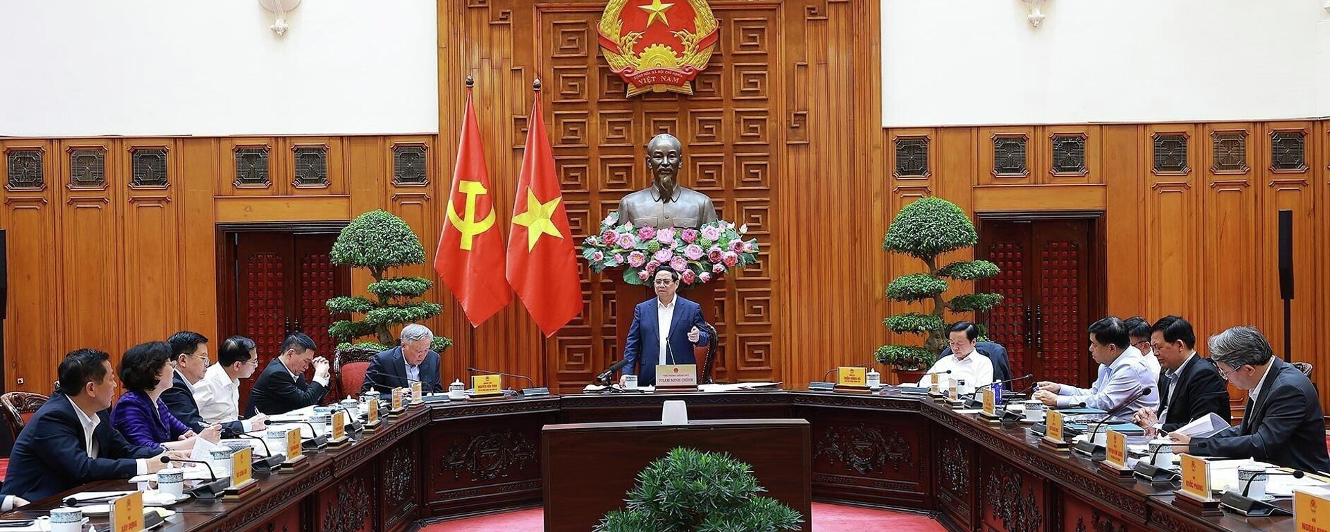 Thủ tướng Phạm Minh Chính kết luận cuộc họp Thường trực Chính phủ về các dự án đường sắt trọng điểm - Sputnik Việt Nam, 1920, 05.02.2026