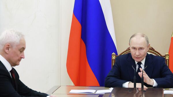 Tổng thống Putin triệu tập cuộc họp về tình hình tại khu vực chiến dịch quân sự đặc biệt - Sputnik Việt Nam