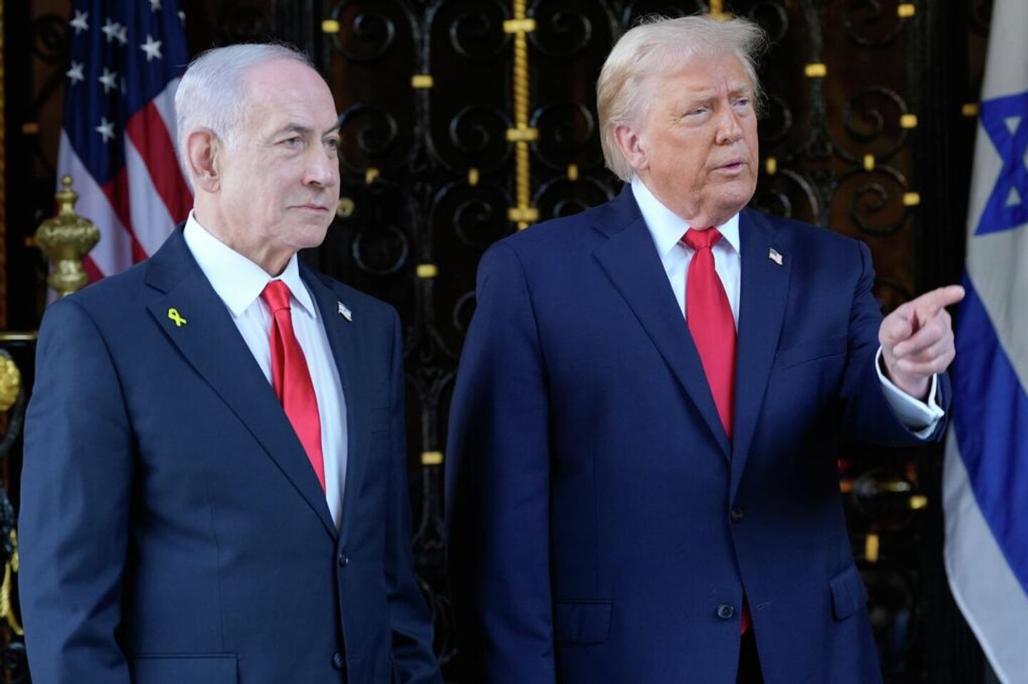 Tổng thống Mỹ Trump và  Thủ tướng Israel Netanyahu  - Sputnik Việt Nam