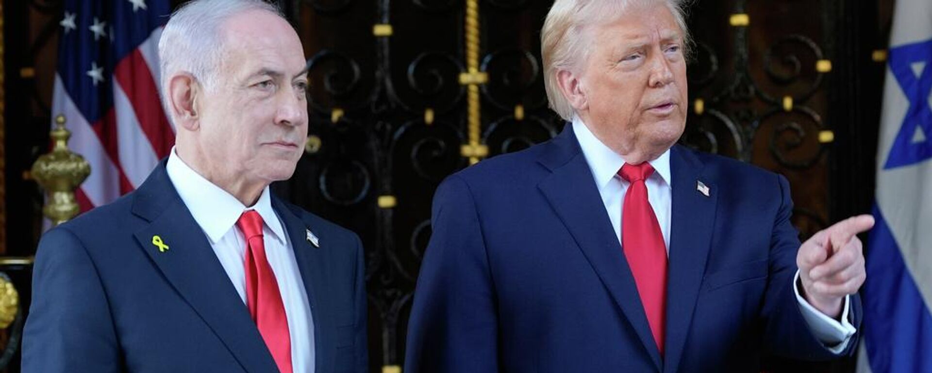 Tổng thống Mỹ Trump và  Thủ tướng Israel Netanyahu  - Sputnik Việt Nam, 1920, 30.12.2025