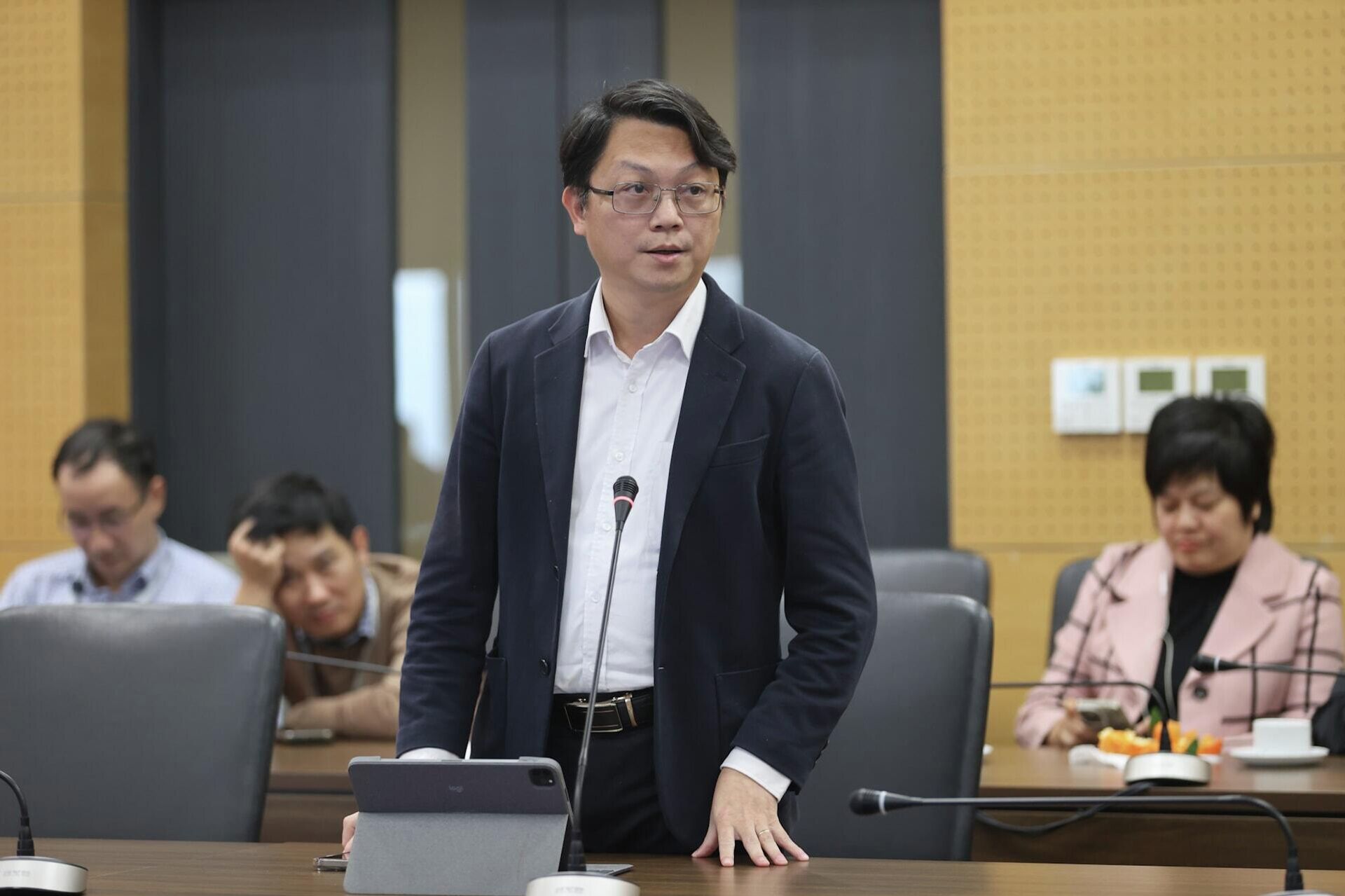 Ông Nguyễn Quốc Khánh, Phó trưởng ban Công nghệ Tập đoàn VNPT. - Sputnik Việt Nam, 1920, 30.12.2025