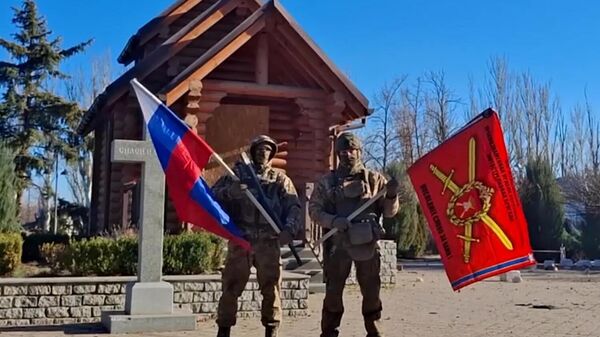 Các đơn vị thuộc cụm quân “Vostok” đã giải phóng thành phố Gulyaypole thuộc tỉnh Zaporozhye - Sputnik Việt Nam