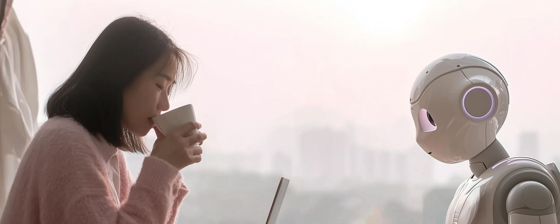 Một người phụ nữ tham khảo ý kiến trên mạng xã hội về mối quan hệ của cô ấy với robot Một người phụ nữ tham khảo ý kiến trên mạng xã hội về mối quan hệ của cô ấy với robot - Sputnik Việt Nam, 1920, 30.08.2026