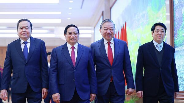 Hội nghị triển khai công tác năm 2026 của Chính phủ và chính quyền địa phương - Sputnik Việt Nam