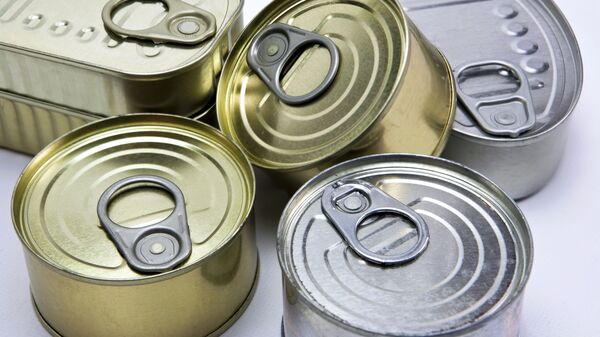 Lon thực phẩm đóng hộp - Sputnik Việt Nam