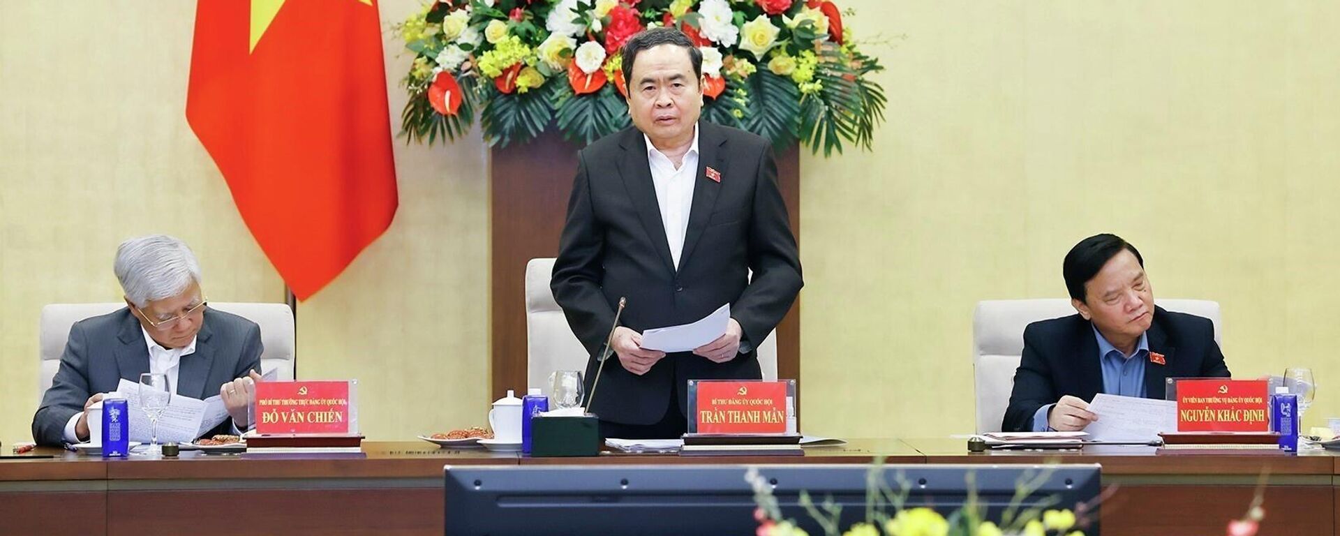 Chủ tịch Quốc hội Trần Thanh Mẫn phát biểu - Sputnik Việt Nam, 1920, 08.01.2026