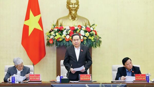 Chủ tịch Quốc hội Trần Thanh Mẫn phát biểu - Sputnik Việt Nam