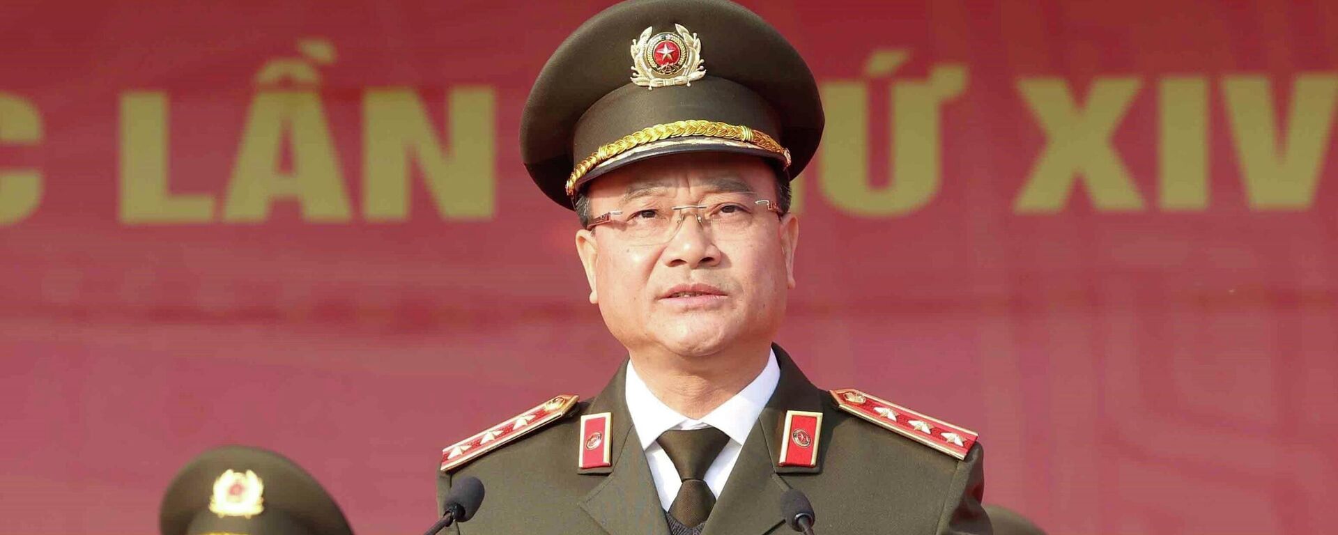 Thường trực Ban Bí thư Trần Cẩm Tú dự Lễ xuất quân, diễn tập phương án bảo đảm an ninh, trật tự Đại hội đại biểu toàn quốc lần thứ XIV của Đảng - Sputnik Việt Nam, 1920, 10.01.2026