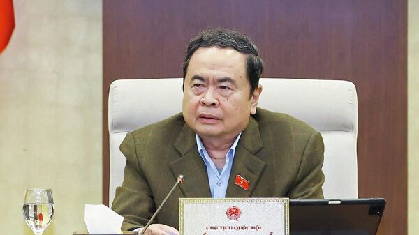 Chủ tịch Quốc hội Trần Thanh Mẫn phát biểu - Sputnik Việt Nam