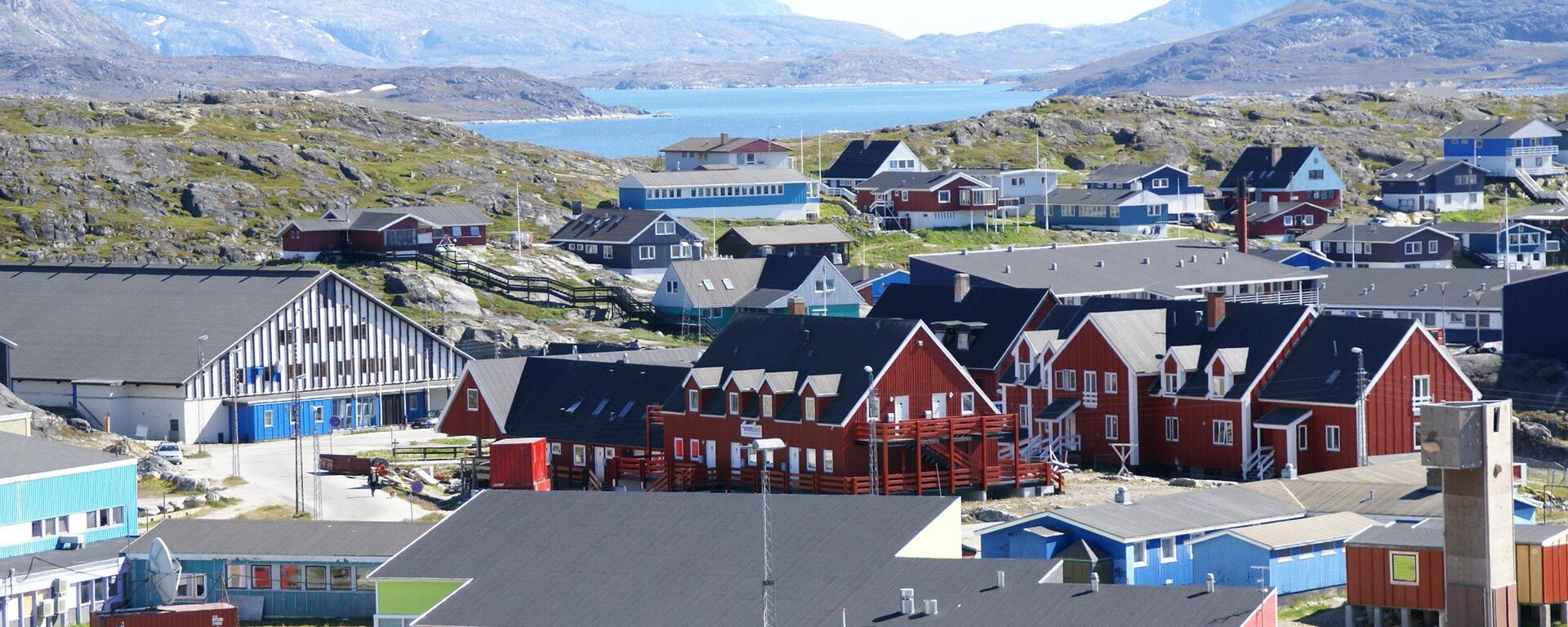 Một khung cảnh tuyệt đẹp ở Nuuk. - Sputnik Việt Nam, 1920, 13.01.2026
